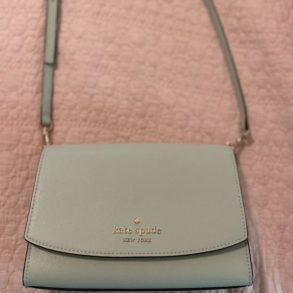 BRAND NEW Kate Spade Mint Green Crossbody Convertible Purse